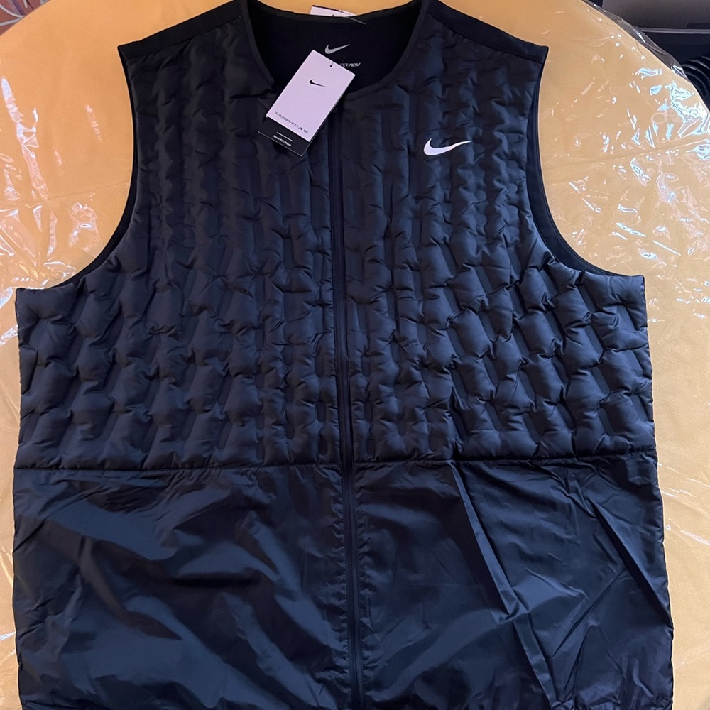 XXL - Nike Therma FIT ADV Repel Aeroloft Men's Down Running Vest Retail $200